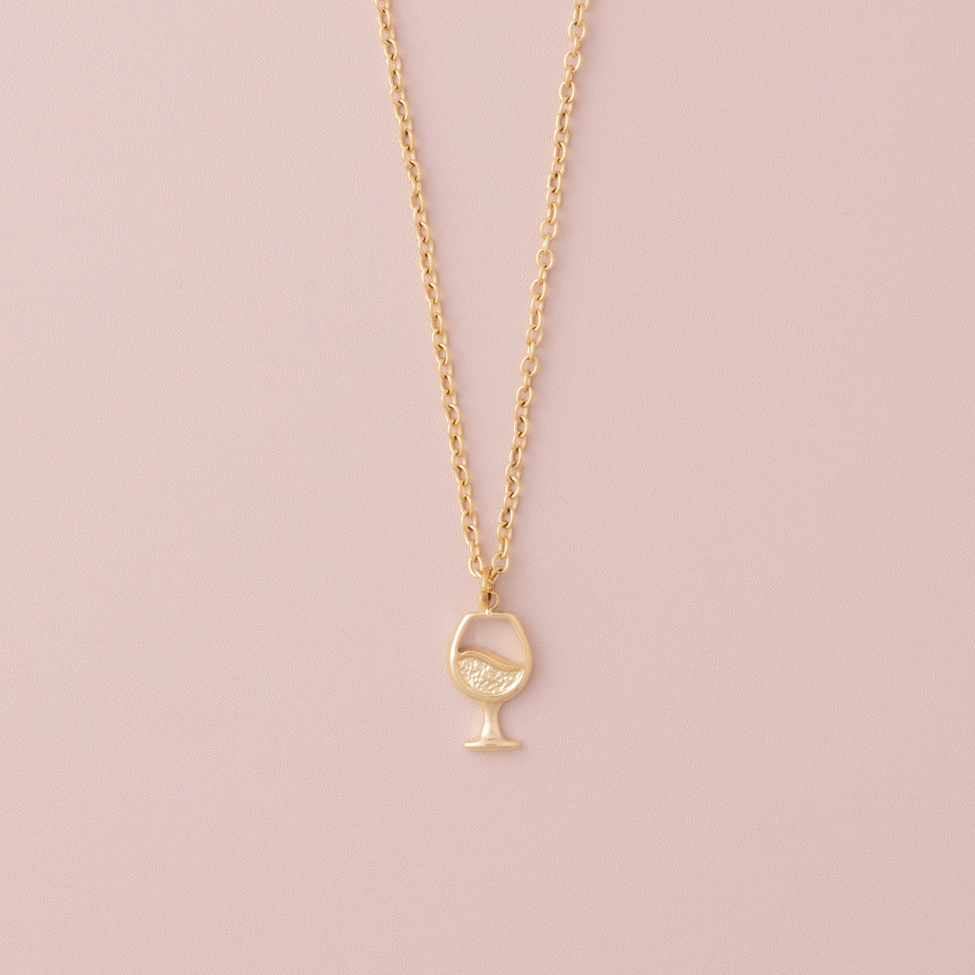Wine Glass Necklace – Michelle Llavona