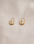 Avocado Stud Earrings