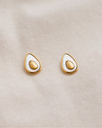 Avocado Stud Earrings