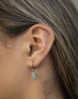 Monstera Leaf Drop Earrings