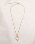 Dual Tone Love Necklace