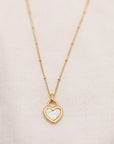 Dual Tone Love Necklace