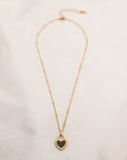 Dual Tone Love Necklace