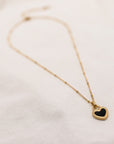 Dual Tone Love Necklace
