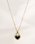 Dual Tone Love Necklace
