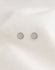 Mother of Pearl Dot Stud