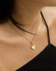Dual Tone Love Necklace
