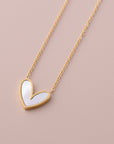 Nacre Heart Necklace