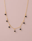 Sparkle Drops Charms Necklace