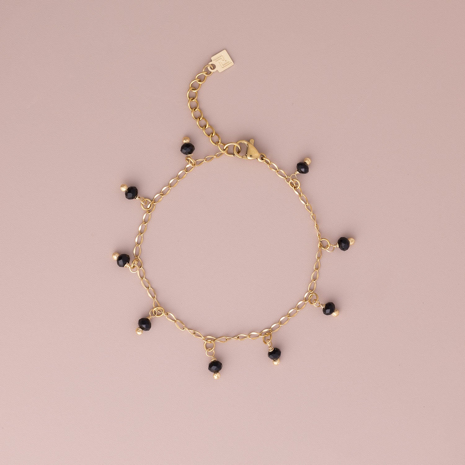 Sparkle Drop Charms Bracelet