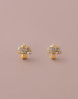 Mushroom Stud Earrings