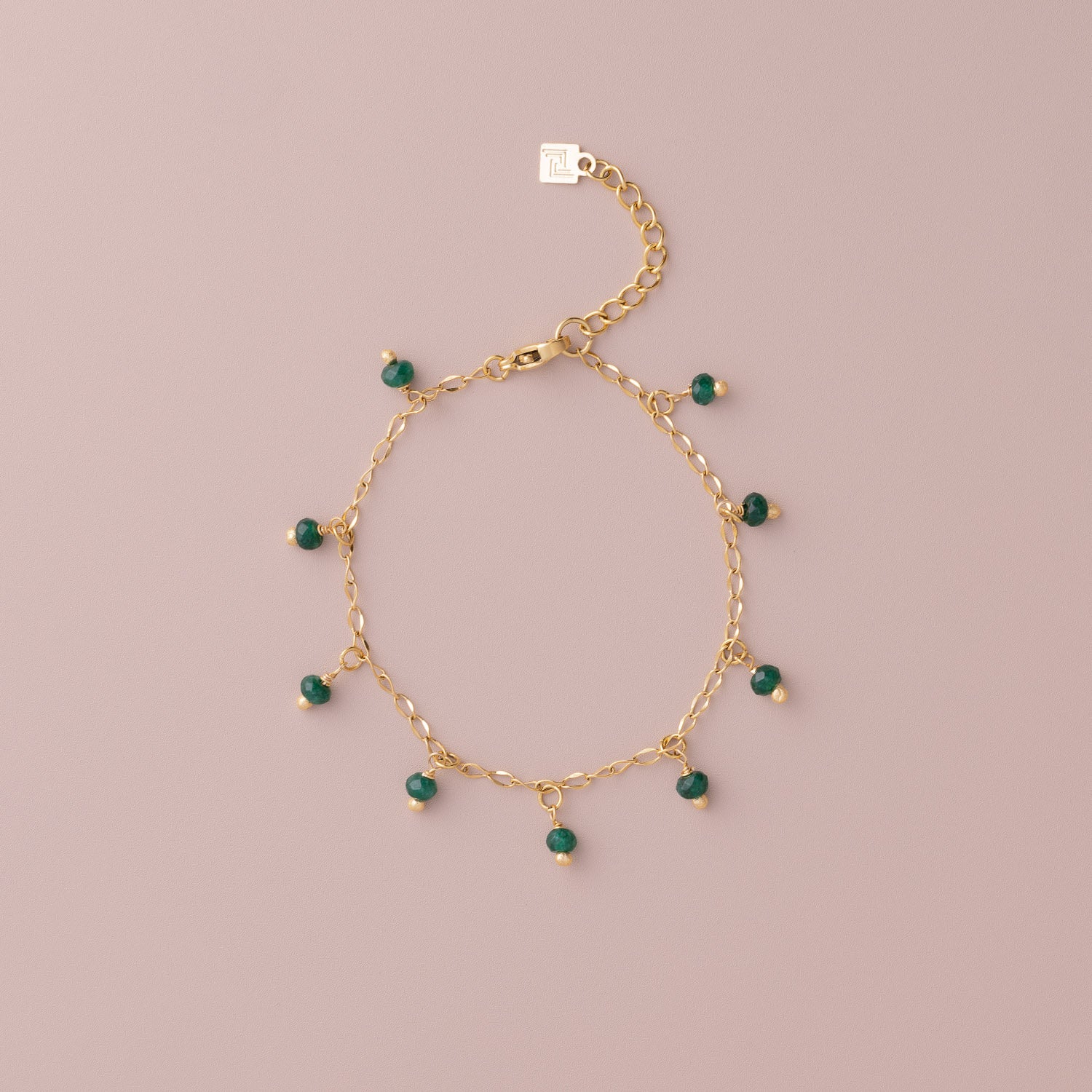 Sparkle Drop Charms Bracelet