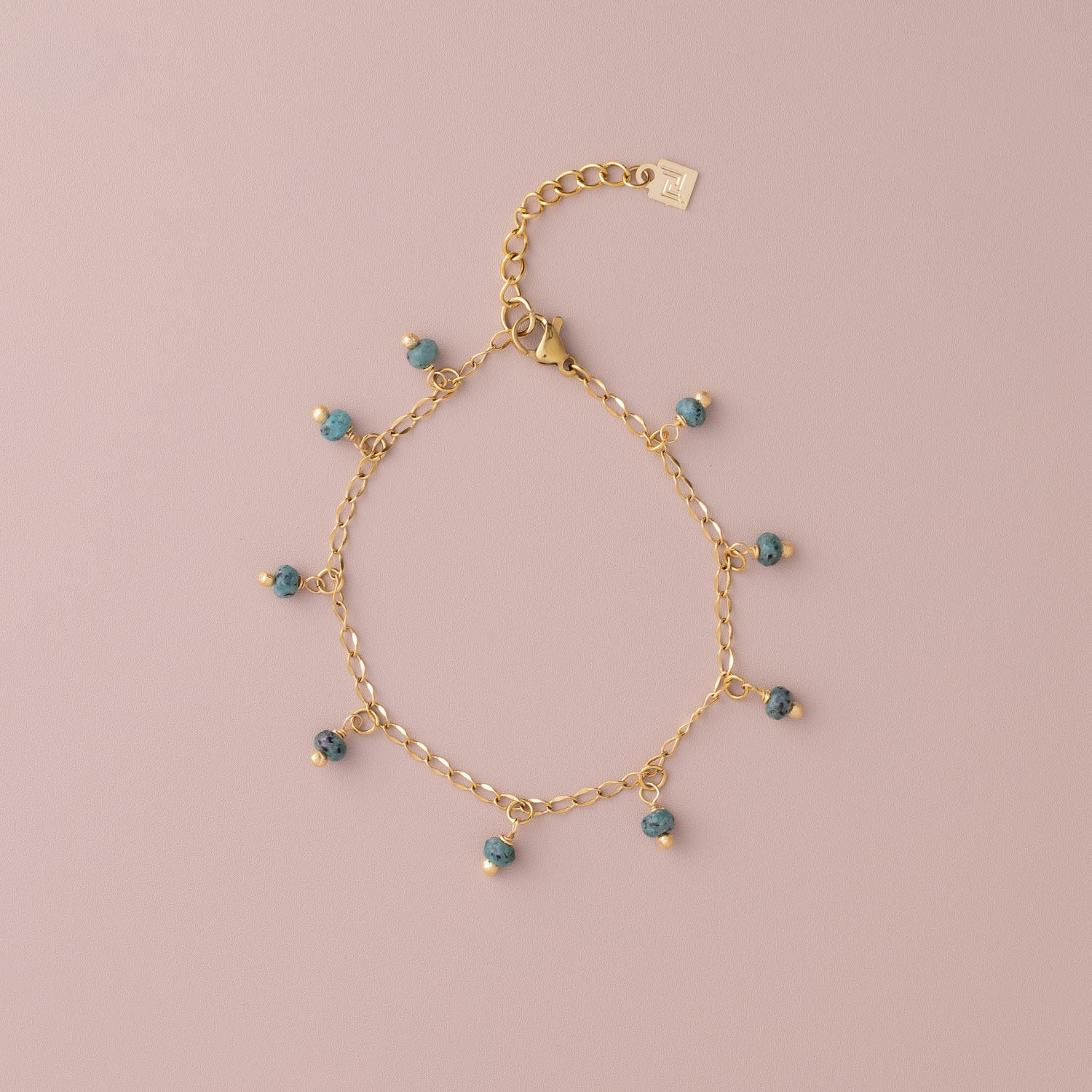 Sparkle Drop Charms Bracelet