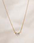 Glitzy Heart Necklace