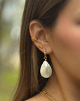 Triplet Trail Stud Earrings