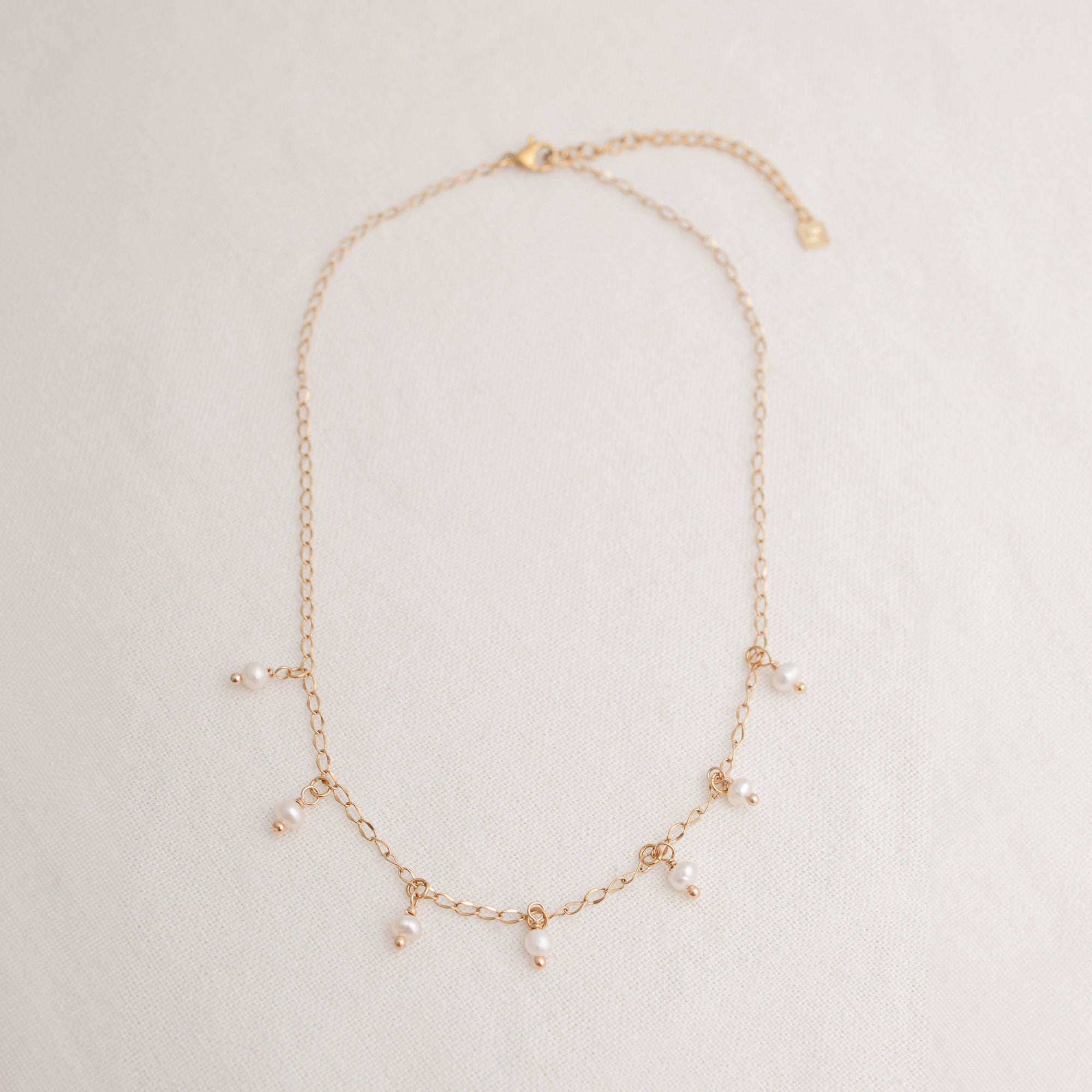 Pearls Drops Necklace