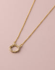 Glittering Halo Necklace