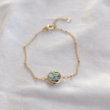 Abalone Chain Bracelet