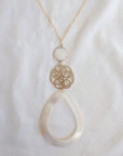 Nacar Long Necklace