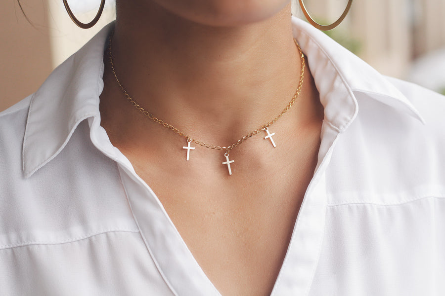 Cross Charms Necklace