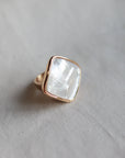 Madre Perla Rhombus Ring