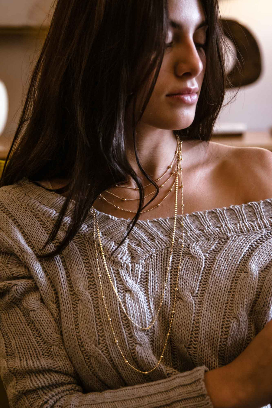 Violet necklace