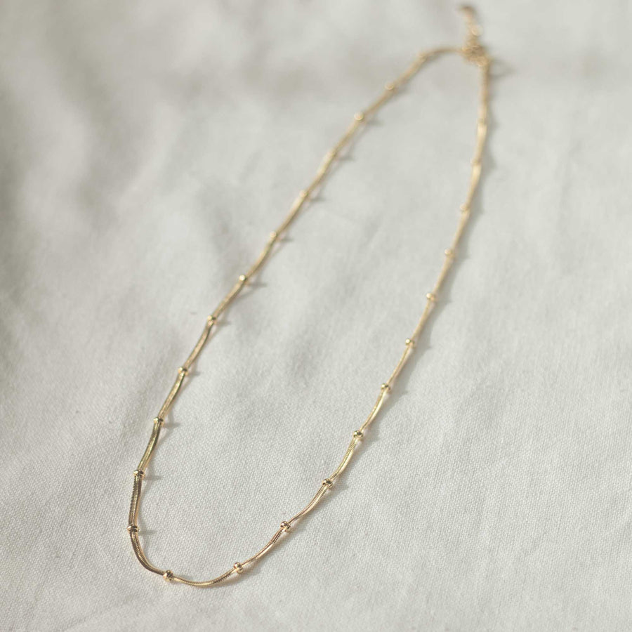 Snake Dots Chain Necklace