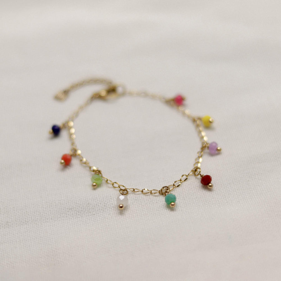 Multi Color Beads Bracelet