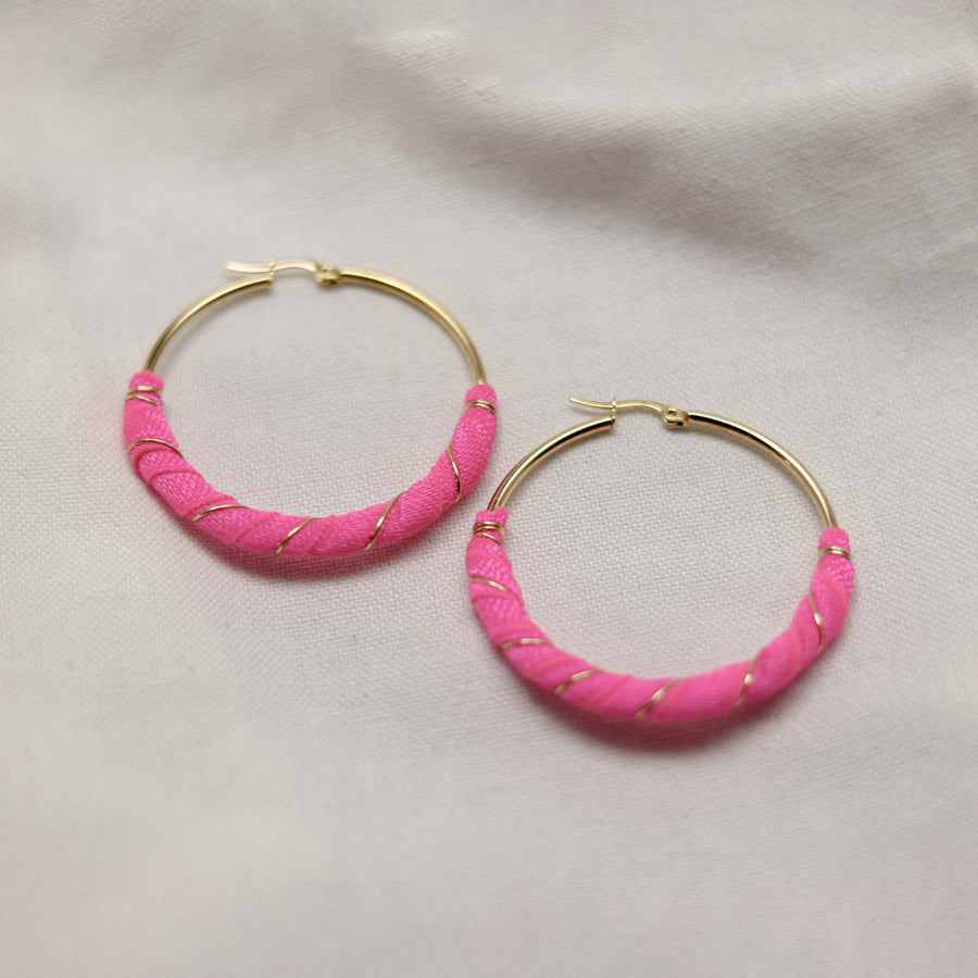 Round Afra Earrings