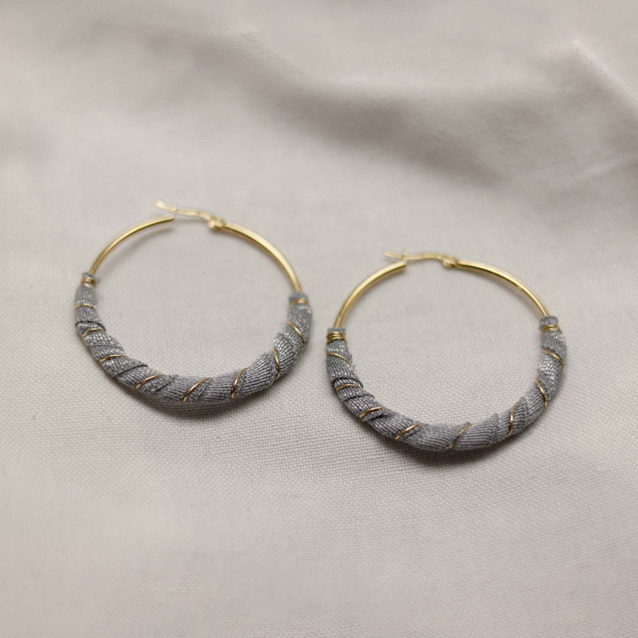 Round Afra Earrings