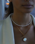 Madre Perla Bold Chain Necklace