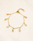 Feather Charms Bracelet