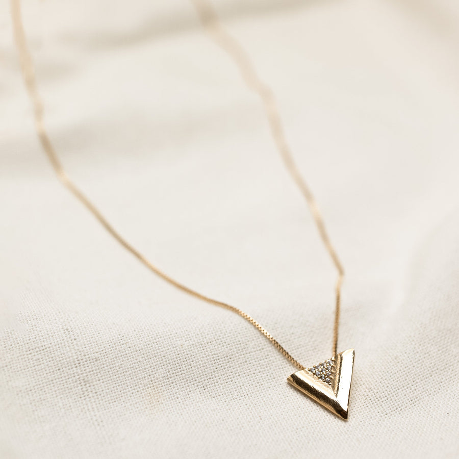 Stella Triangle Necklace