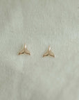 Gold-filled Mermaid Tail Studs